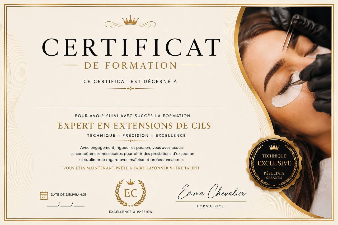 Attestation Méthode Chevalier Lash
