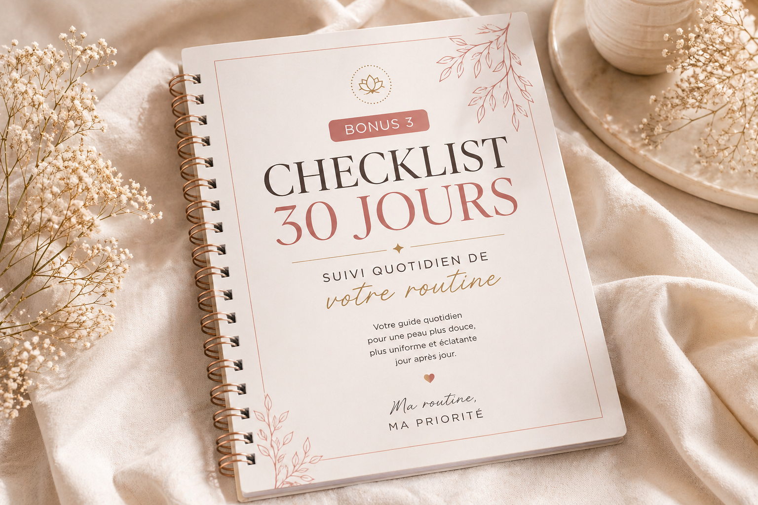Bonus 3 Checklist 30 Jours