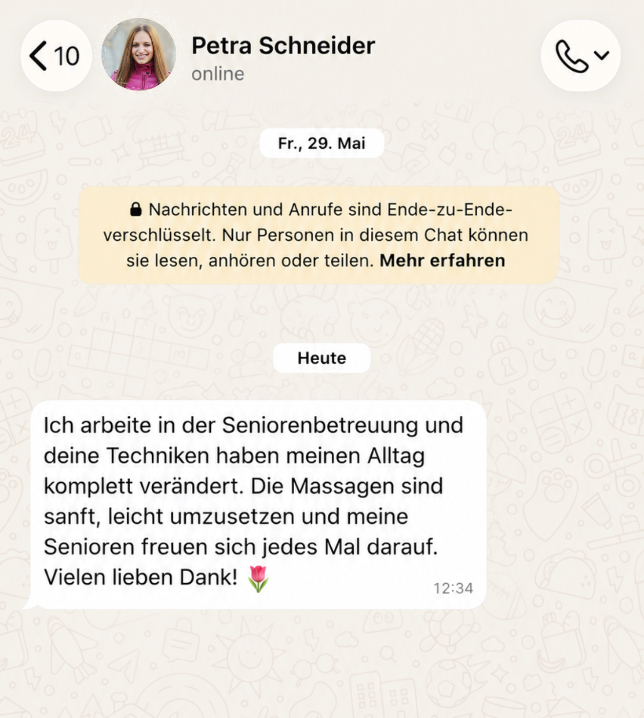 Erfahrungsbericht Petra Schneider