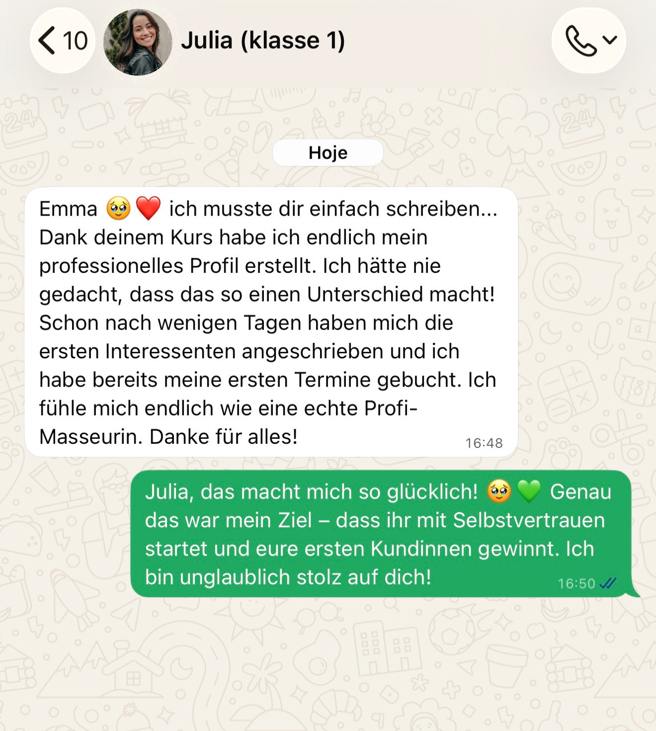Erfahrungsbericht Julia