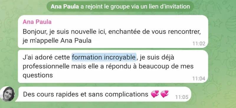 Testimonio de alumna