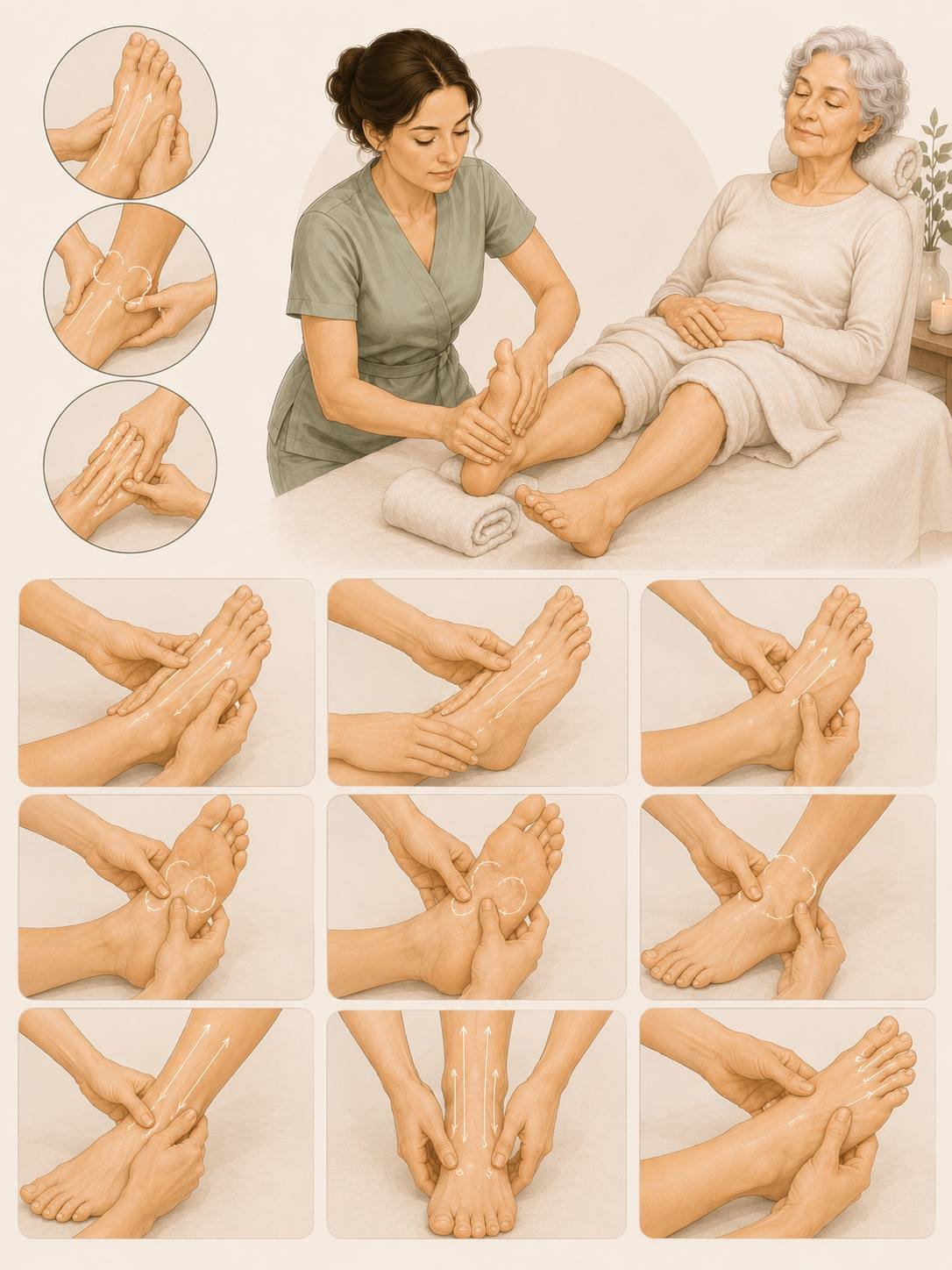Massage des pieds