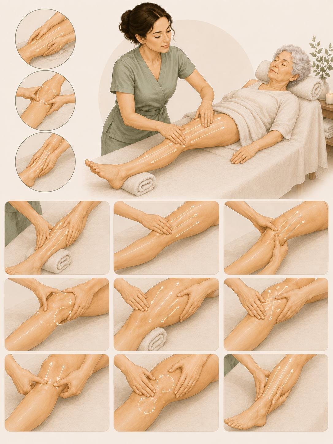 Massage pour la circulation