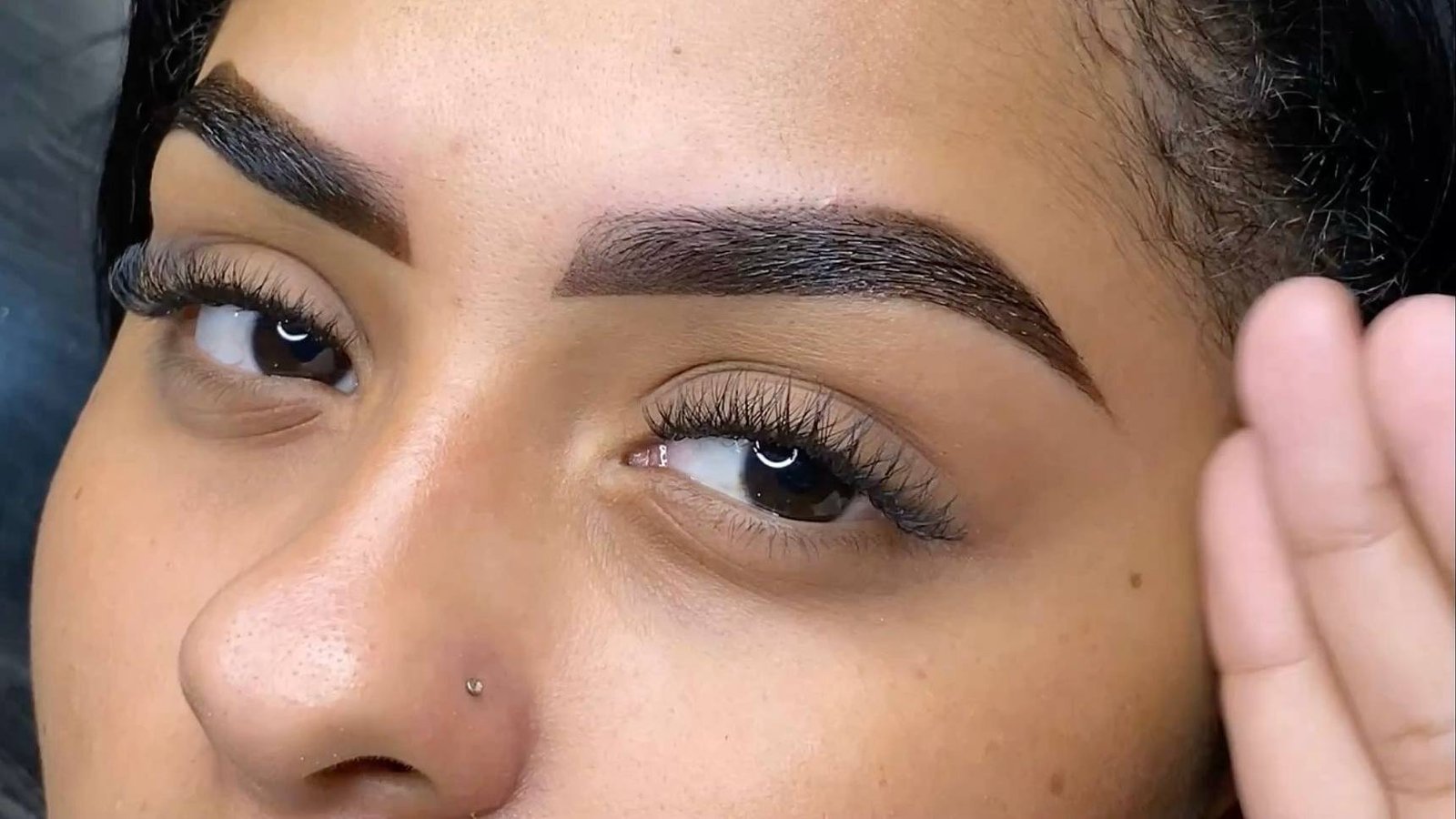 Résultat cils et sourcils